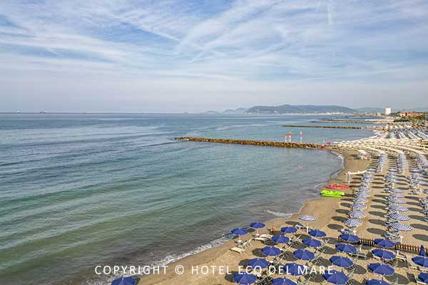 Copyright Foto © Hotel Eco del Mare Marina di Massa